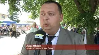 Kráľovské mestečko Skačany