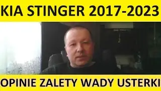Kia Stinger opinie, recenzja, zalety, wady, usterki, awarie, jaki silnik, spalanie, ceny, używane?