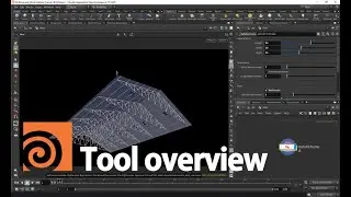 Houdini Metallic Frame Procedural tool