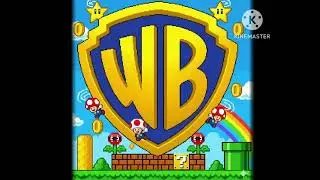 Warner bros pictures logo 2023 super mario galaxy movie variant 