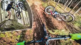 Geheime MTB-Trails und Sturz: Enduro-Abenteuer auf dem SECRET MTB TRAIL SPOT