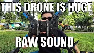 Raw Sound of This Huge Drone