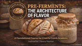 Предферменты: Архитектура вкуса | Введение в курс | Академия Crust & Crumb