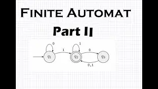 Deterministic Finite Automata DFA Part 2