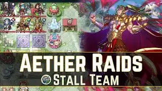 Attempting Anima Blessing - Ward Armour Team! (&acute;･ᴗ･ ` ) | Aether Raids Defense 【Fire Emblem Heroes】