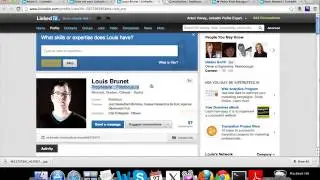 Louis Linkedin profile critique