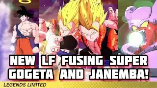 LF Fusing Super Gogeta And Super Janemba All Animations In Dragon Ball Legends