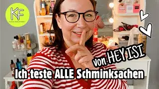 SIE DARF ES NIE ERFAHREN 😱😂 ICH SCHMINKE MICH MIT HIGH END KOSMETIK VON @HEY ISI | Sandra