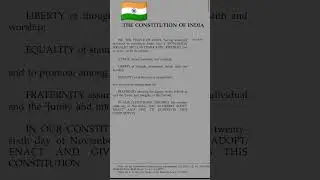 Preamble of Indian constitution explained in simple #upsc #ncert #indianconstitution #youtubeshorts