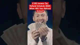 IRS Income Tax Refund Schedule 2025 #money