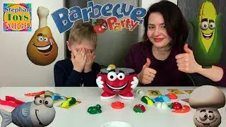 Игра: (Вечеринка Барбекю)! Еда Выпрыгивает Из Печи. // Barbecue Party Game Play And Review