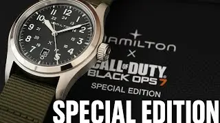 Reloj Hamilton X Call Of Duty : Edición Limitada a 5000 unidades. 