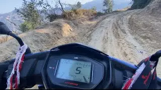 RAW POV Scooter Ride on an Uphill Mountain Road 🛵 | No Music &bull; No Edit