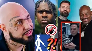 4Xtra Isnt Blind on Top of Hand Injury Is He?! Unkle Bang Goes in⏸️Adam22 & Wack100 Get@ Elon Musk🤖❗