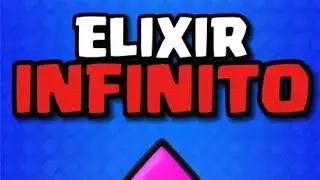 Jugando en modo de elixir X7 en Clash royale