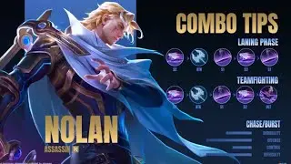 NOLAN IN RANKED + Savage, Cambo and best build | Mobile legends