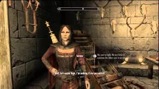 The Elder Scrolls V: Dawnguard - Serana appears at Fort Dawnguard