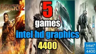 Top 5 Games for Intel HD Graphics 4400 | 2gb ram | low end pc games