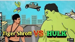 Tiger shroff vs Hulk || sallu Bhai || 2D Animation 2022 || UGGOEDITHZ