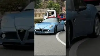 Beautiful Alfa Romeo 8C Spider in Monaco #monaco #lifestyle #luxury #supercars