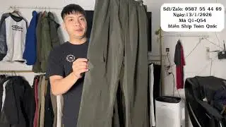 [Đồ Si Hiệu SG] Quần Kaki Hàng Mới Khui Kiện,Hàng Xịn Độ Mới Cao (Alpha,Monbelt)#đồsi 