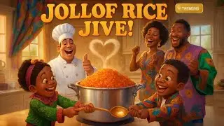 🍛 JOLLOF RICE JIVE 🎶 | The Ultimate Afro-Kids Bop You Can't Resist!