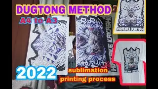 DUGTONG METHOD (Sublimation printing process) easy STEp 2022