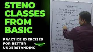 Doubling Principle Dictation | Stenography PracticeExercise for Speed&Accuracy PitmanStenoClass52nd 