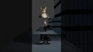 Sakura Bunny Animation 3D Blender!! #animation #3d #video #shorts #shortvideo #epic #fight #anime