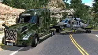 Volvo VNL 860 2018 | Helicóptero Sikorsky UH-60 Black Hawk | Guanaceví a Canelas, Durango