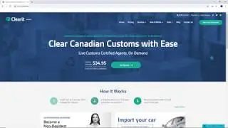 Start a new customs Clearance