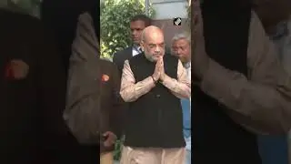 Amit Shah arrives at BJP headquarters for CEC meeting