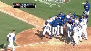 Ike Davis Walk Off Grand Slam - Josh Lewin WOR Call