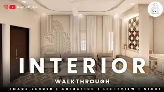🏡💫INTERIOR HALL, PARTITION WALL AND KITCHEN DESIGN WALKTHROUGH ANIMATION 🤍 animation effect render
