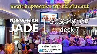 Norwegian Jade video tour deck 7 | DJI Osmo+ 4K