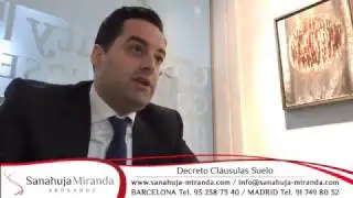 Primeras valoracionesal Decreto sobre cláusulas suelo y el procedimiento extrajudicial