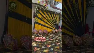 HALDI+MAHANDI DECORETION.(6398375474)..(HR EVENTS WEDDING PLANNER).AURAIYA