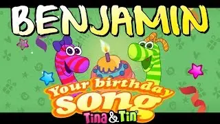 Tina & Tin Happy BENJAMIN (Personalized Songs For Kids) #PersonalizedSongs