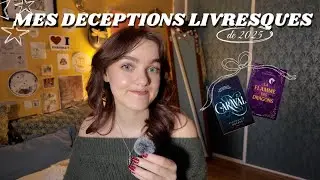 Ces livres m&rsquo;ont d&eacute;&ccedil;ue en 2025📖🤨 (mon c&oelig;ur de lectrice n&rsquo;a pas surv&eacute;cu &agrave; ces livres...)