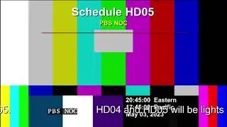 PBS HD04/HD05 Shutdown Notice (May 3, 2023)