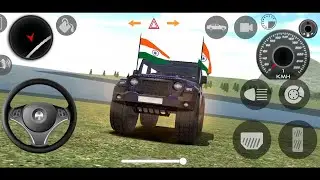 Modified Mahindra Thar😈Games:Indian yellow Thar (Gadi Wala Games)Car Game Android Game #2025 part 24