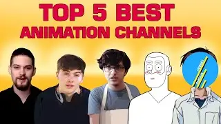 Top 5 BEST Animation Channels on YOUTUBE! (in my opinion)