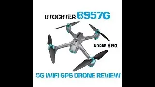 UTOGHTER 6957G GPS DRONE FULL FLIGHT REVIEW