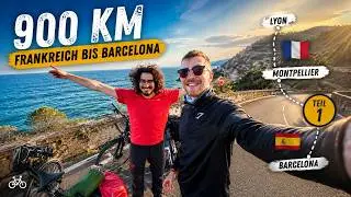 900 KM Bikepacking Fahrradtour nach Barcelona 🇪🇸 ans Meer 🌊 1/3 - Fahrrad Doku