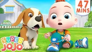 JoJo with bingo dog for baby cartoon. #JoJo baby game#.##JoJo kids cartoon#viral