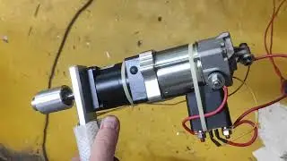 Small UAV rotary engine starter.
