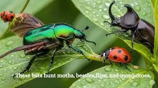 Fascinating insectivores, the bats part 1...#anime #animation 
