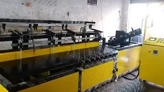 Automatic chain link fencing machine🔥 |Fencing machine | Jali machine | Automatic machine #trending