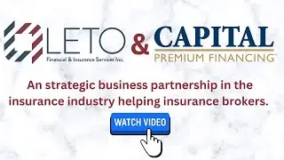 Leto Financial & Capital Premium Financing an strategic business partnership!
