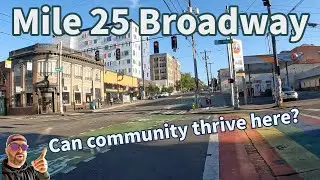 I explored Broadway on Capitol Hill.